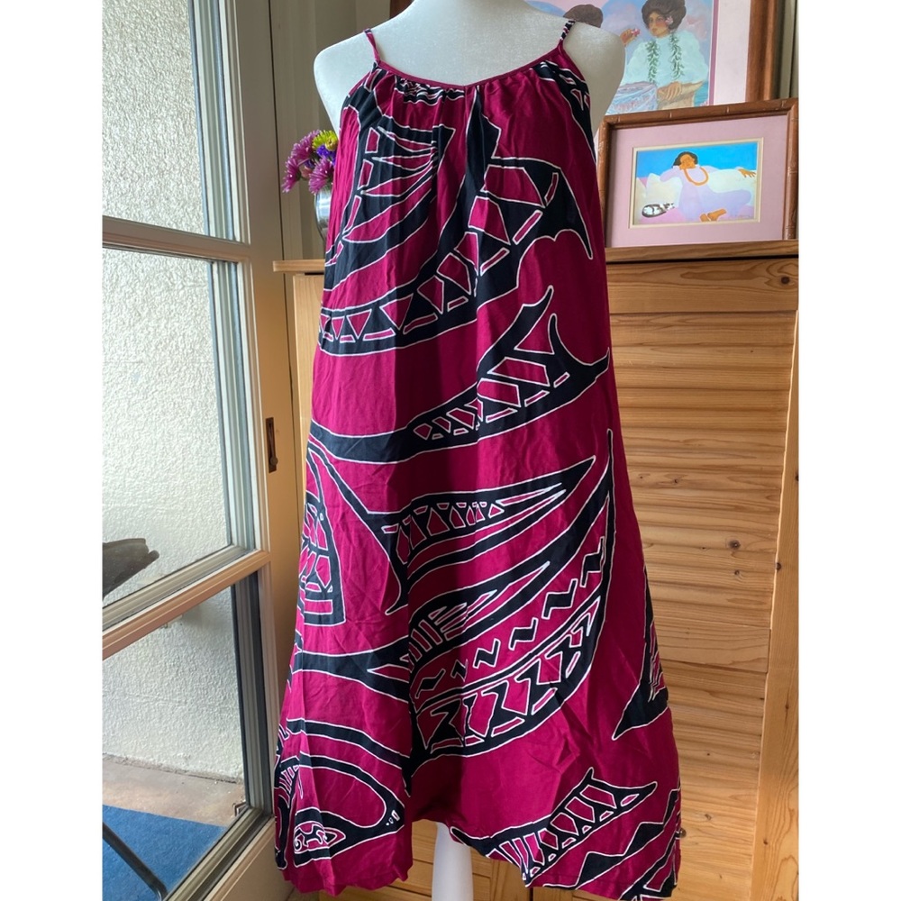 Wahine Toa Tie Back Dress